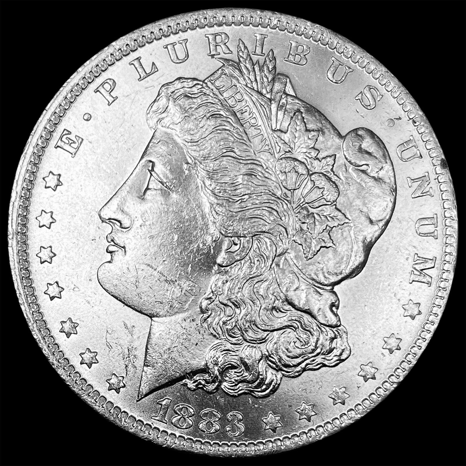 1883-O Silver Morgan Dollar CHOICE BU (1 of 2)