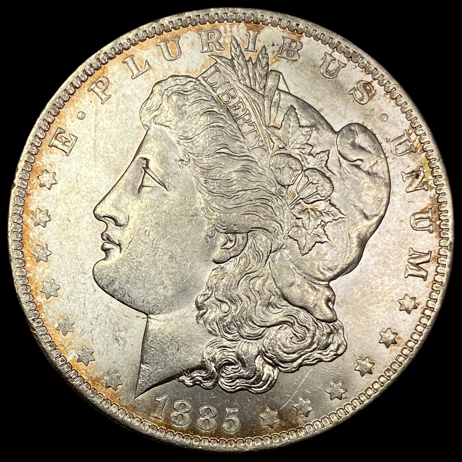 1885-O Silver Morgan Dollar CHOICE BU (1 of 2)