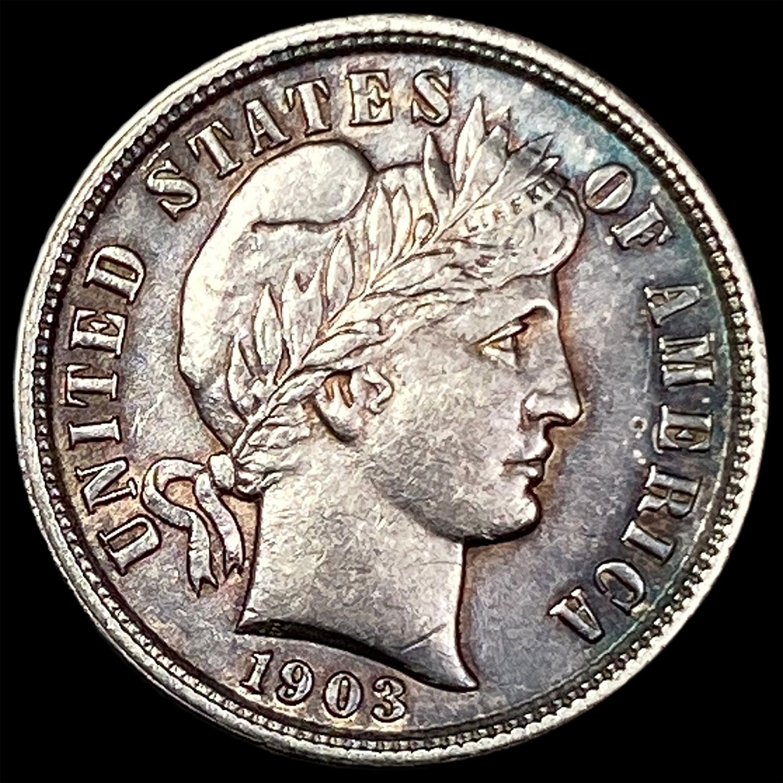 1903 Barber Dime CLOSELY UNCIRCULATED (1 of 2)