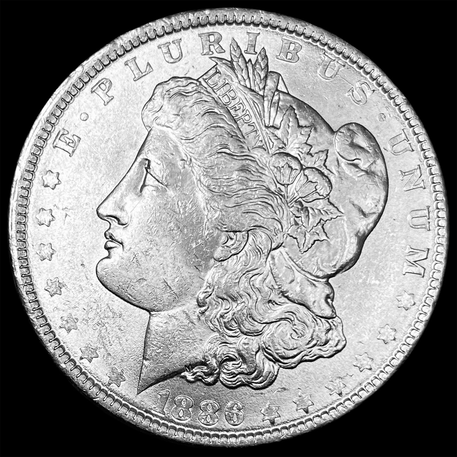 1886 Morgan Silver Dollar CHOICE BU (1 of 2)