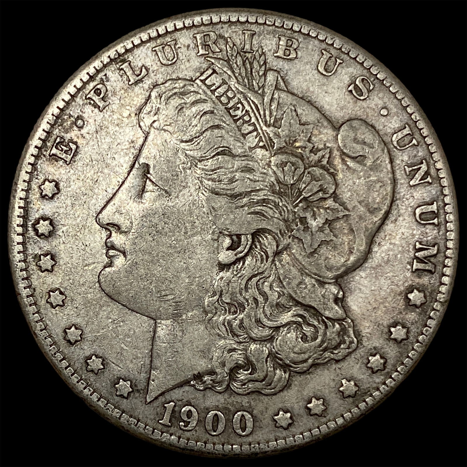 1900-S Silver Morgan Dollar NEARLY UNCIRCULATED (1 of 2)