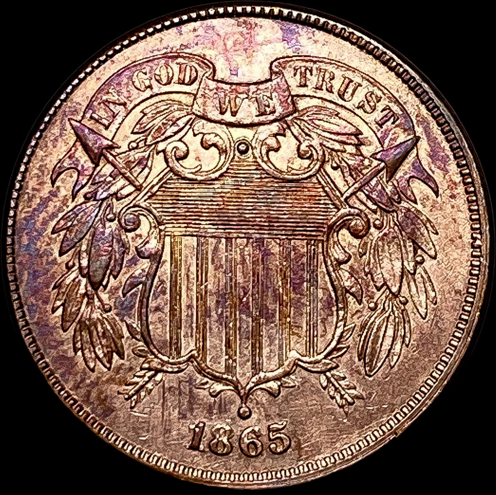 1865 Two-Cent Piece UNCIRCULATED (1 of 2)