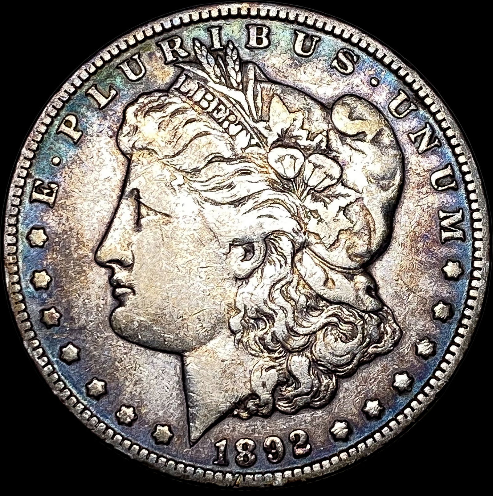 1892-O Silver Morgan Dollar LIGHTLY CIRCULATED (1 of 2)