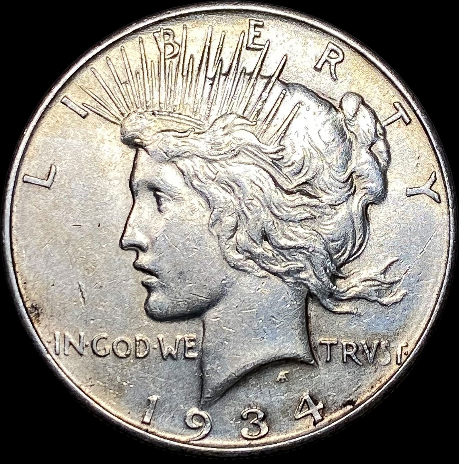 1934-D Peace Silver Dollar CLOSELY UNCIRCULATED (1 of 2)