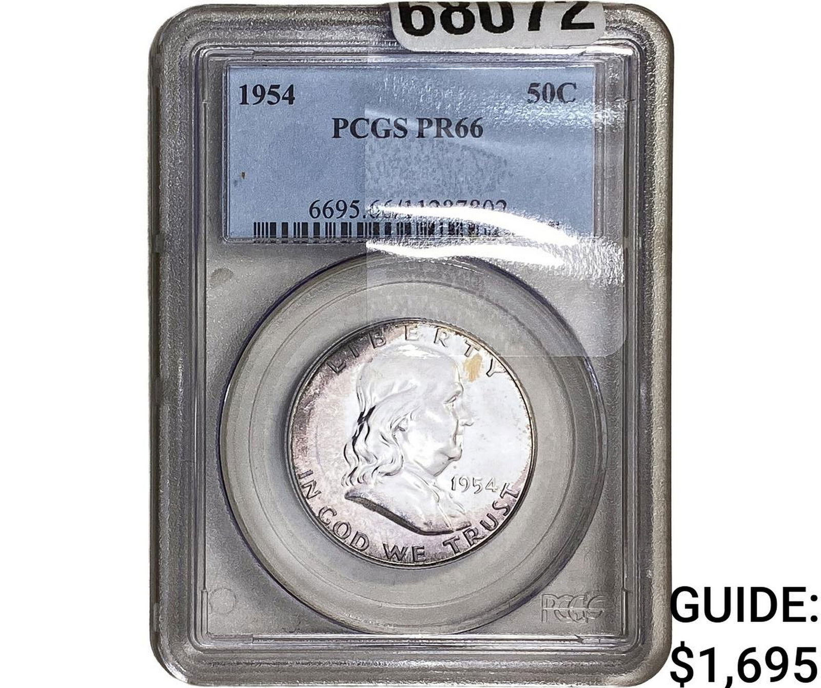 1954 Franklin Half Dollar PCGS PR66 (1 of 2)