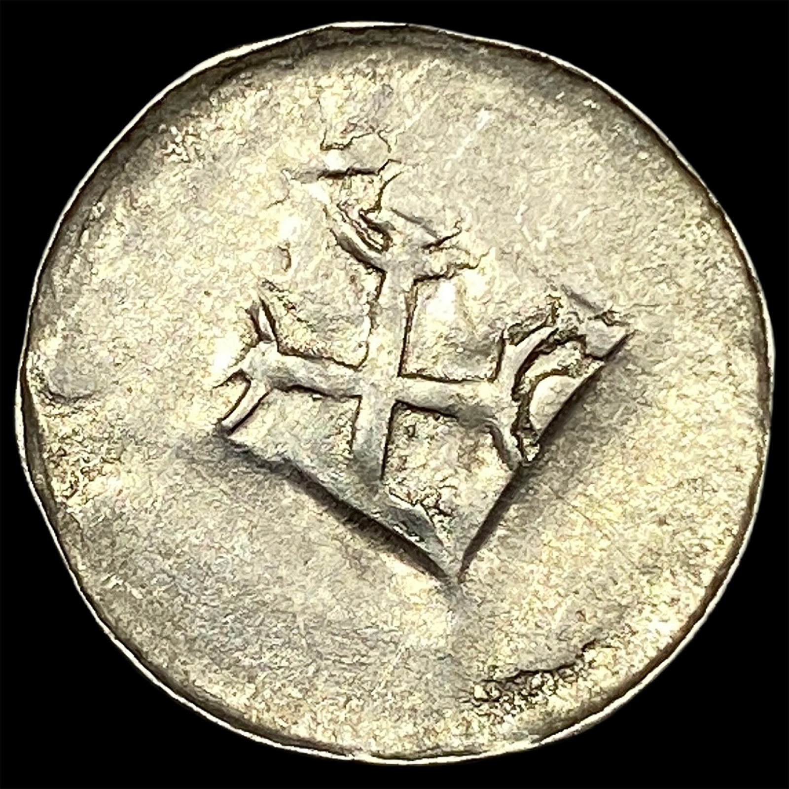 1250-1300 Schwabisch Hall Silver Hand Heller CLOSELY UNCIRCULATED: 1250-1300 Schwabisch Hall Silver Hand Heller CLOSELY UNCIRCULATED