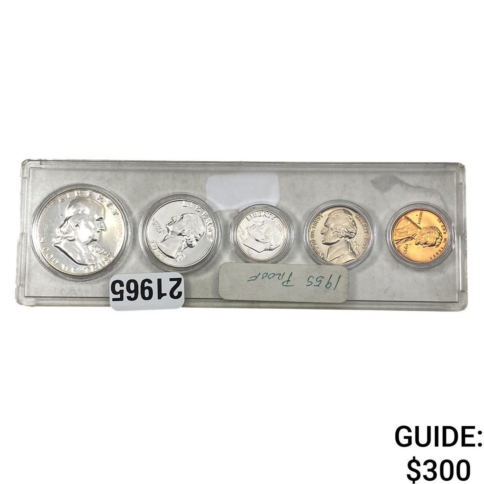 [5 Coins] 1955 US Proof Coin Set (1 of 2)