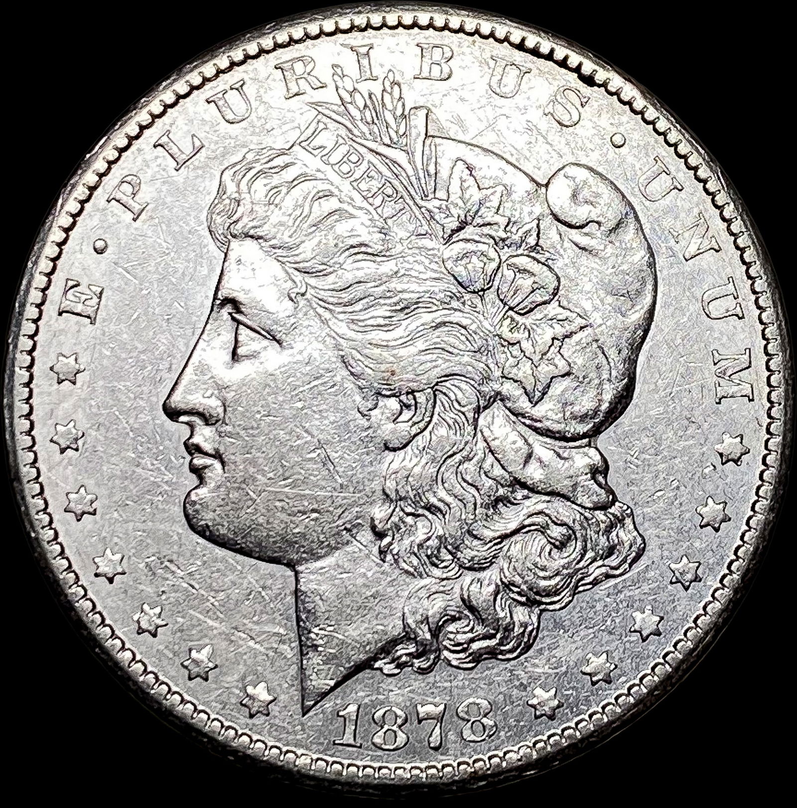 1878-CC Silver Morgan Dollar CLOSELY UNCIRCULATED (1 of 2)