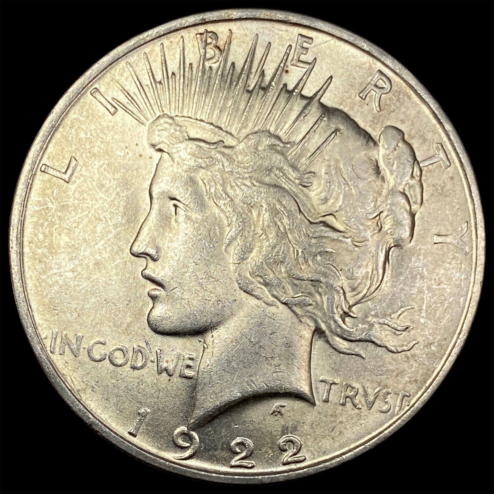 1922-D Silver Peace Dollar SUPERB GEM BU (1 of 2)