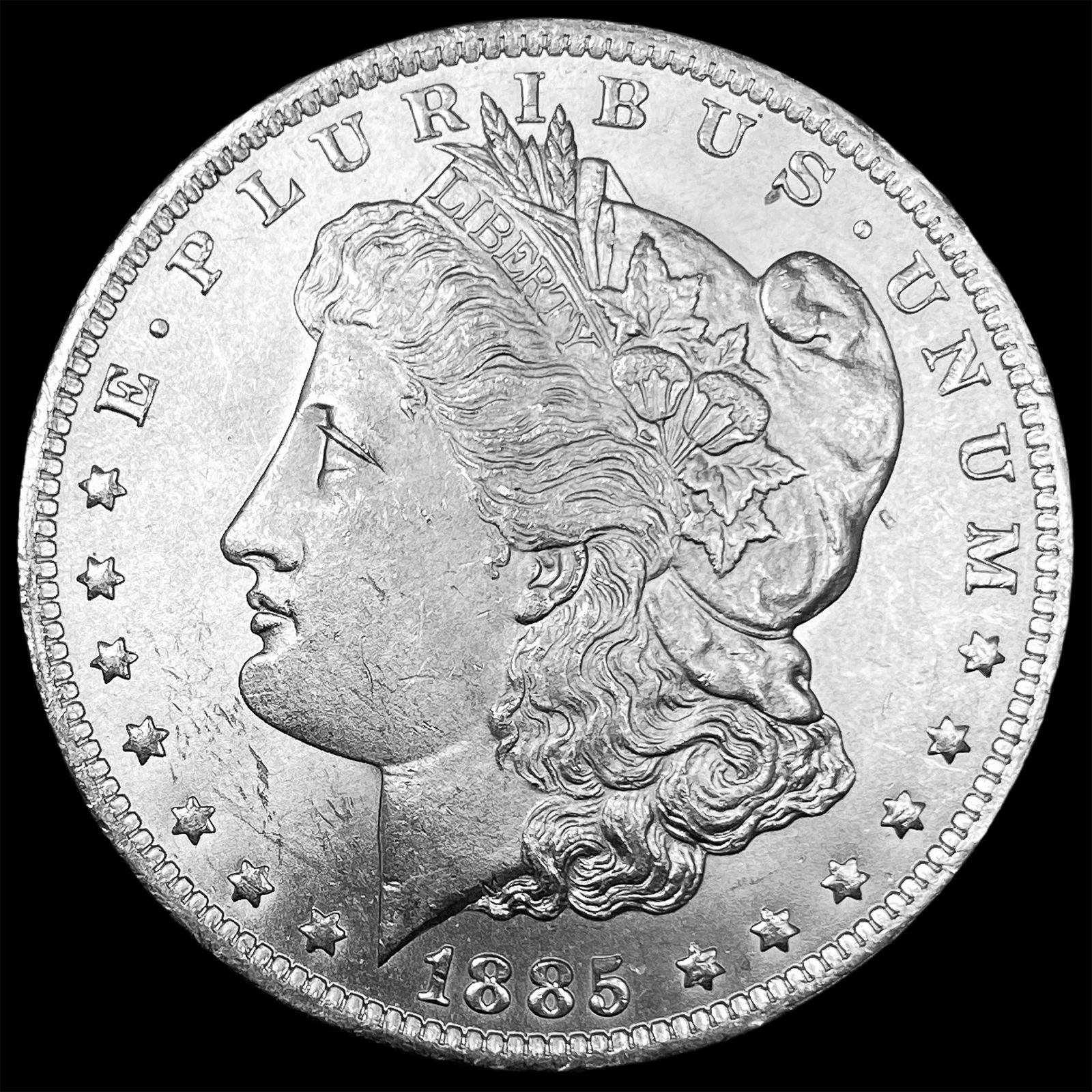 1885-O Silver Morgan Dollar CHOICE BU (1 of 2)