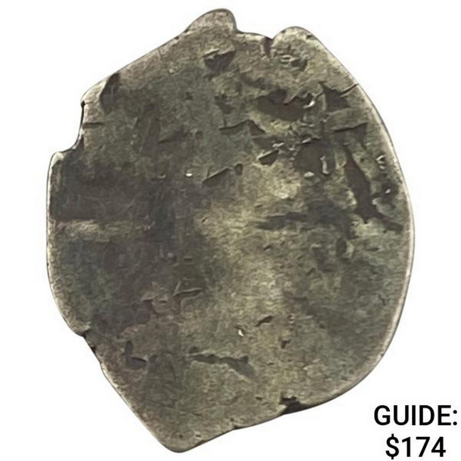 1500s-1600s Spanish Colonial Silver Cob NEARLY UNCIRCULATED: 1500s-1600s Spanish Colonial Silver Cob NEARLY UNCIRCULATED