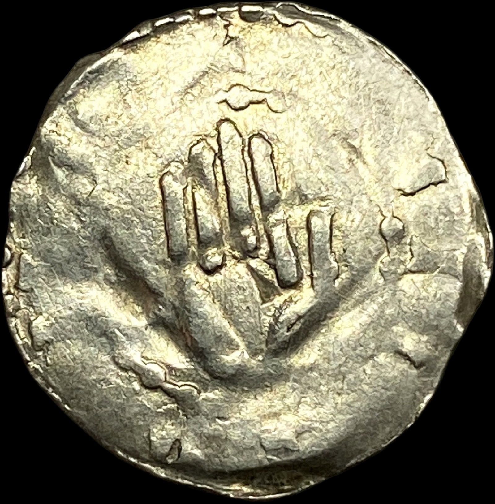 1250-1300 Schwabisch Hall Silver Hand Heller CLOSELY UNCIRCULATED: 1250-1300 Schwabisch Hall Silver Hand Heller CLOSELY UNCIRCULATED