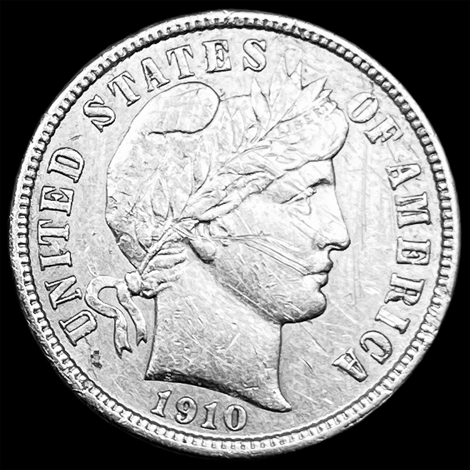1910 Barber Silver Dime HIGH GRADE (1 of 2)