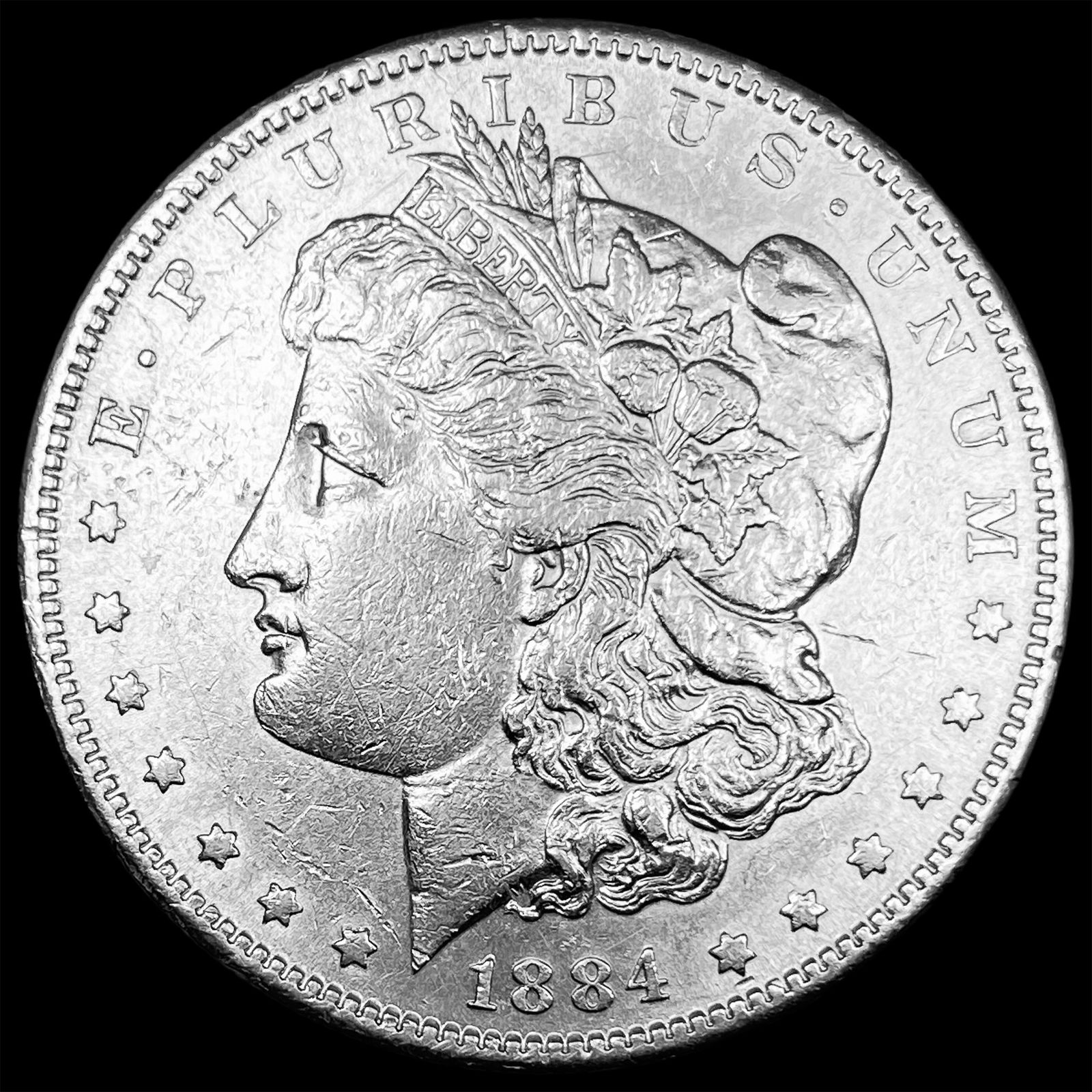 1884-S Silver Morgan Dollar CLOSELY UNCIRCULATED (1 of 2)