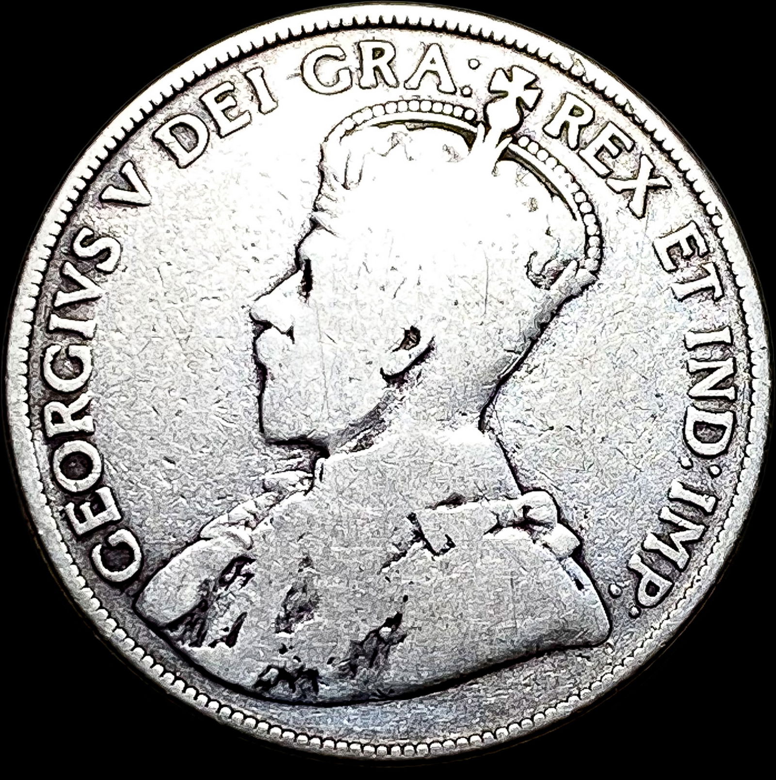 1912 Canada Silver 50 Cents NICELY CIRCULATED (1 of 2)