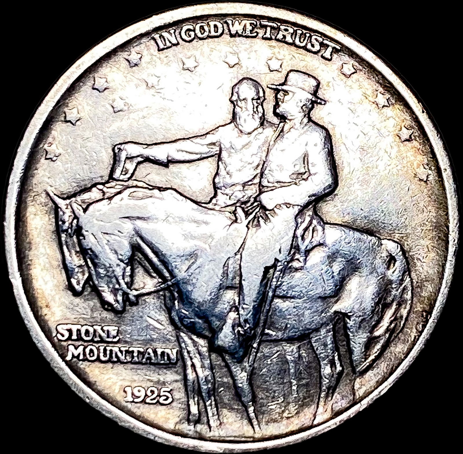 1925 Stone Mountain Half Dollar LIGHTLY CIRCULATED (1 of 2)