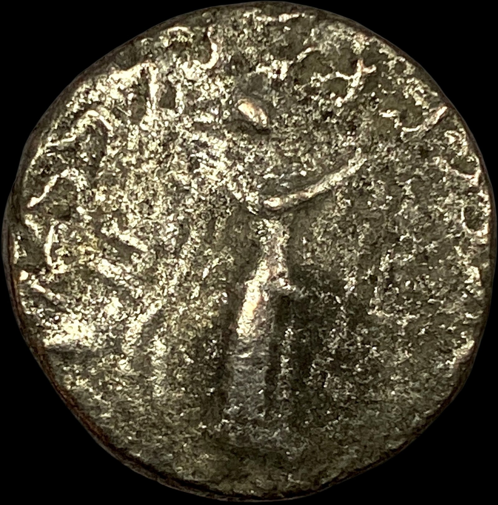 Indo-Scythian Aze 1/11-58 BC Silver Tetradrachm LIGHTLY CIRCULATED: Indo-Scythian Aze 1/11-58 BC Silver Tetradrachm LIGHTLY CIRCULATED