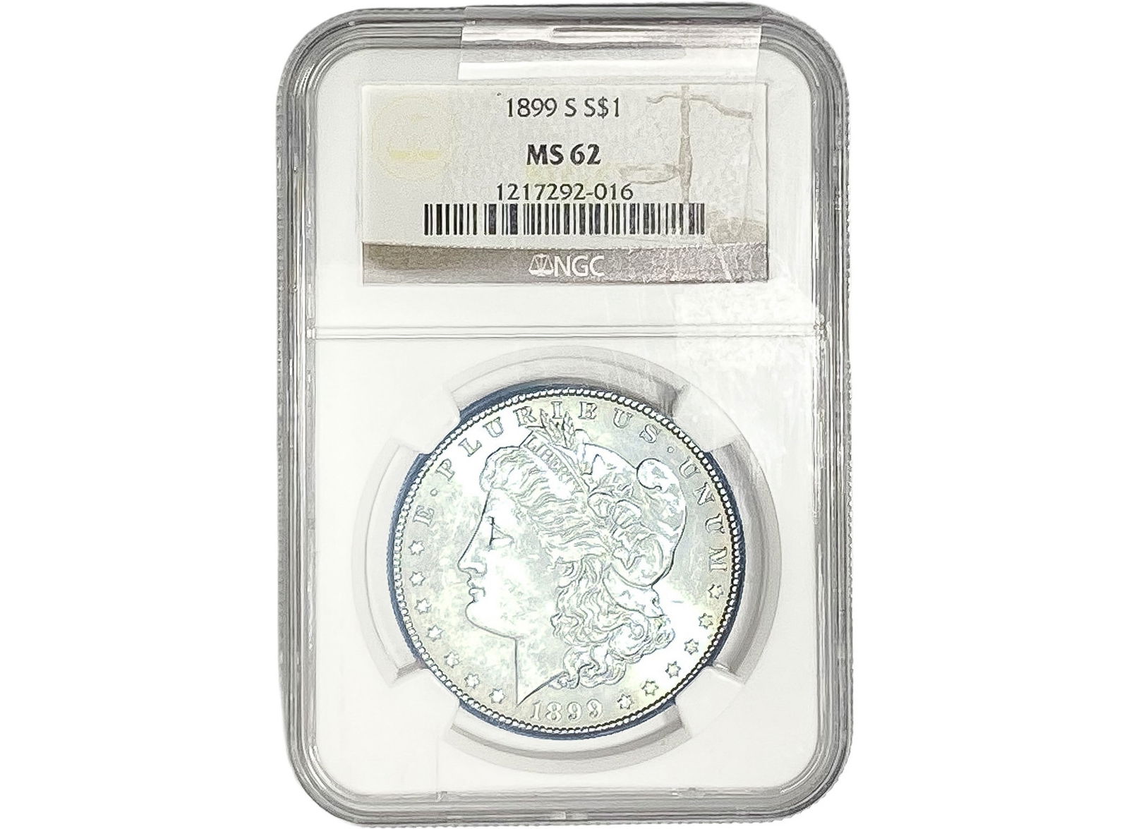 1899-S Morgan Silver Dollar NGC MS62 (1 of 2)