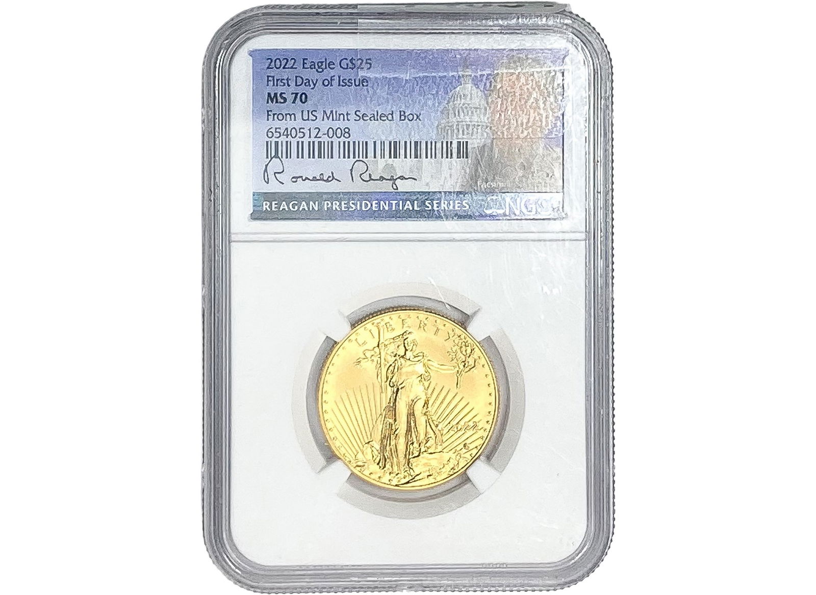 2022 1/2oz $25 Gold Eagle  NGC MS70 (1 of 2)