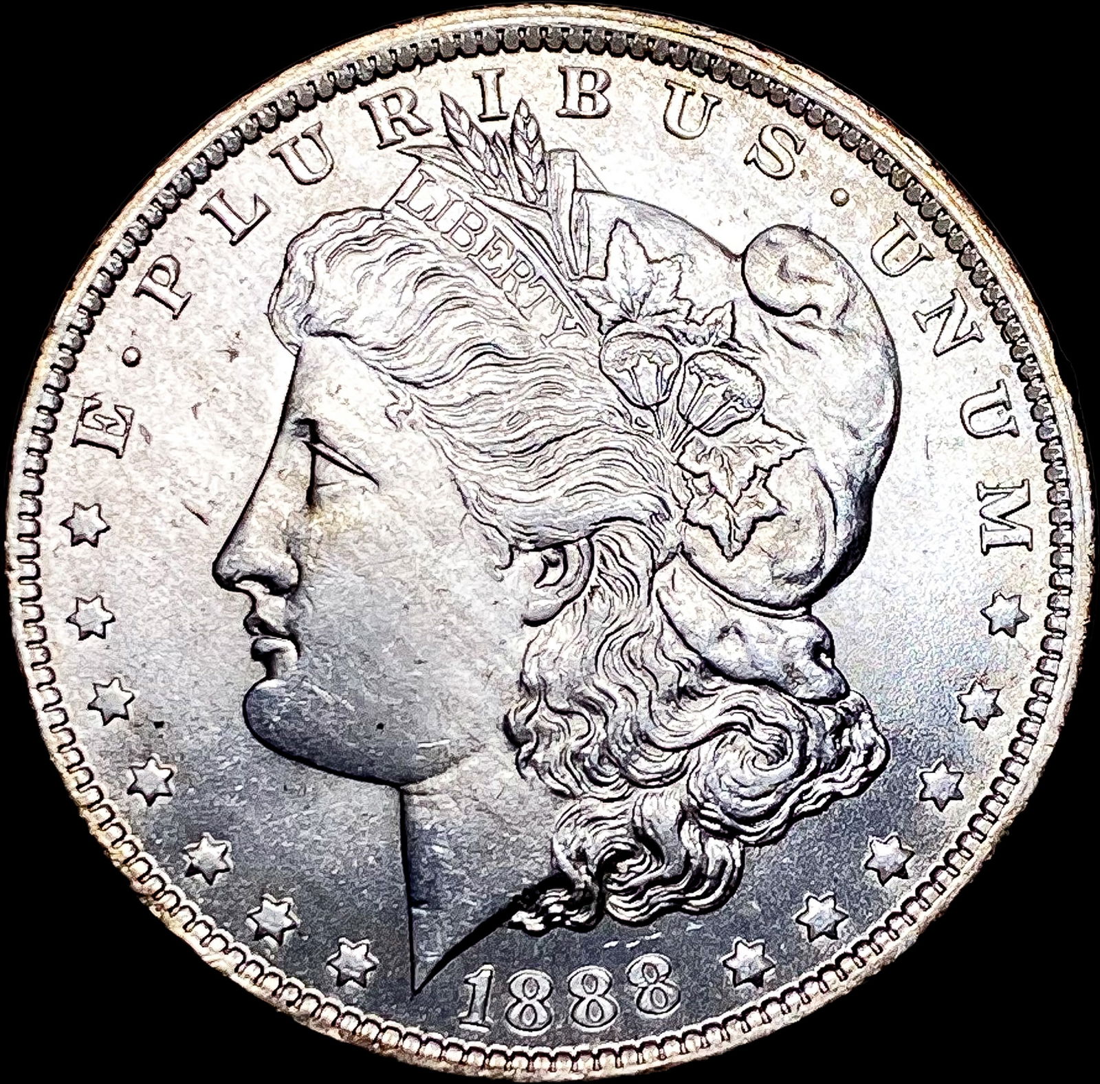 1888-O Silver Morgan Dollar CHOICE BU (1 of 2)