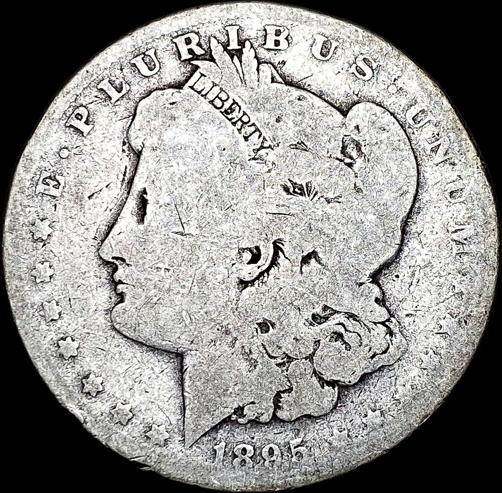 1895-O Silver Morgan Dollar NICELY CIRCULATED (1 of 2)