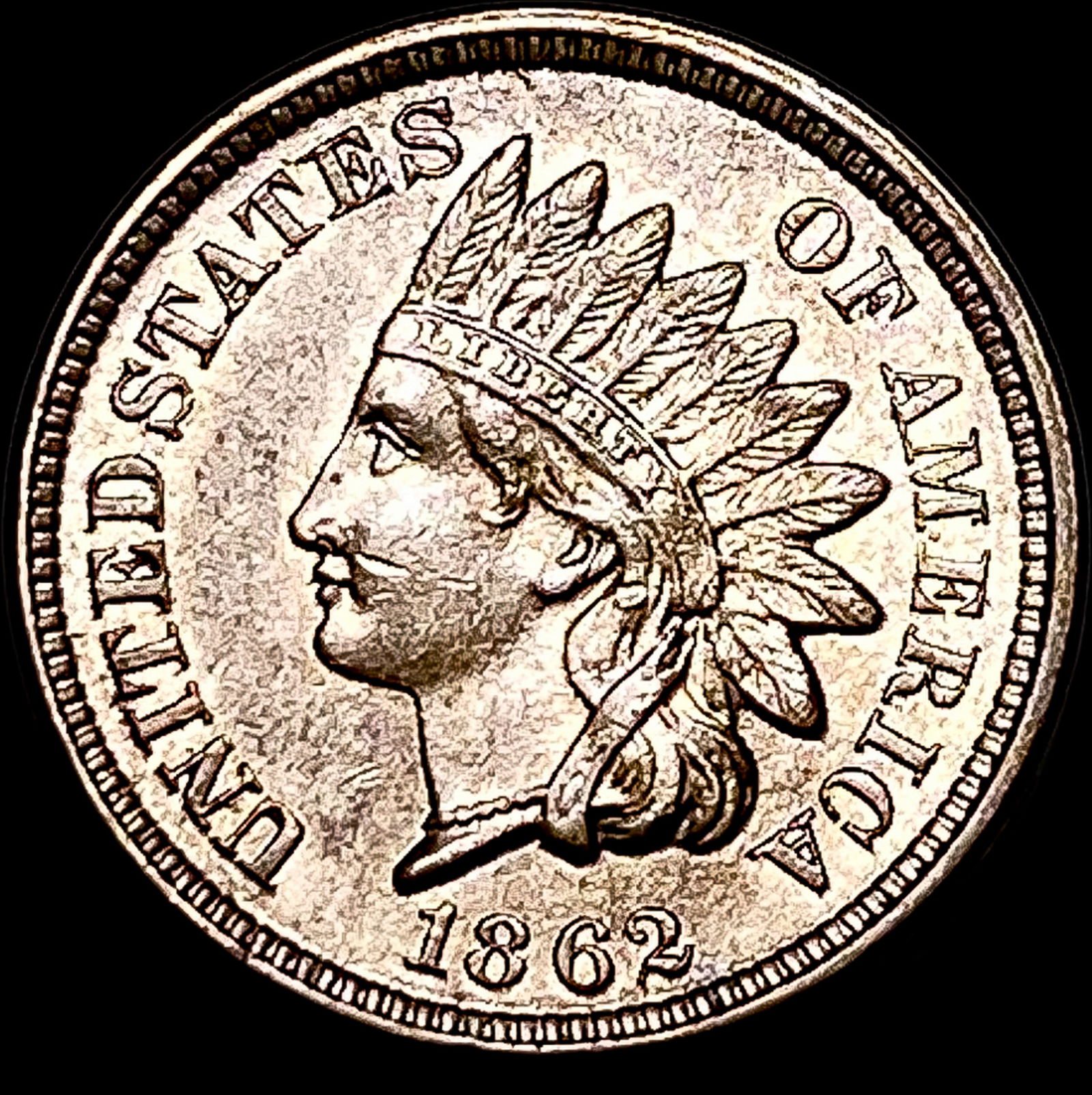 1862 Indian Head Cent UNCIRCULATED (1 of 2)