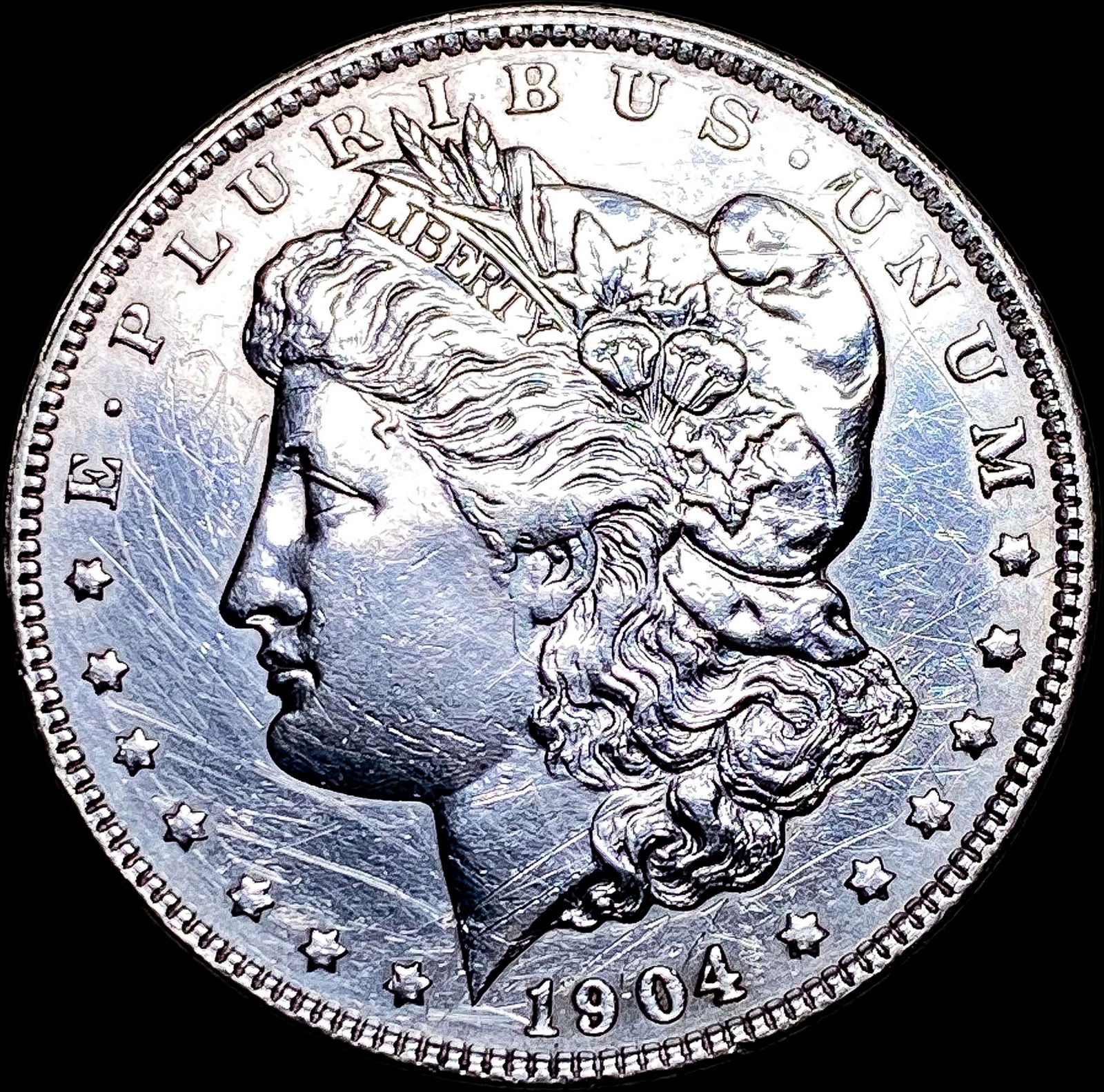 1904-O Morgan Silver Dollar CLOSELY UNCIRCULATED (1 of 2)