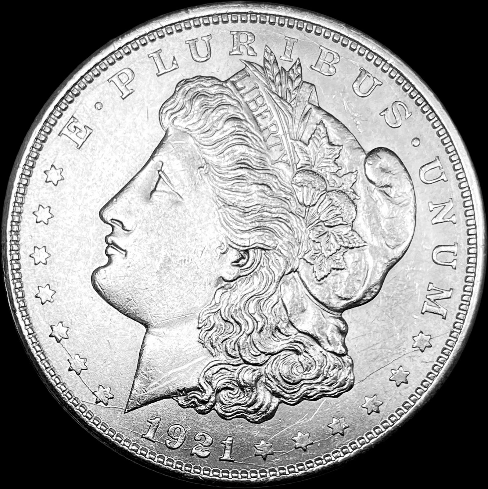 1921-D Silver Morgan Dollar UNCIRCULATED (1 of 2)