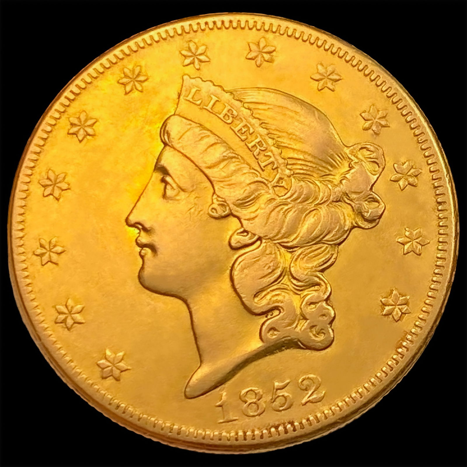 1852-O $20 Gold Double Eagle UNCIRCULATED (1 of 2)