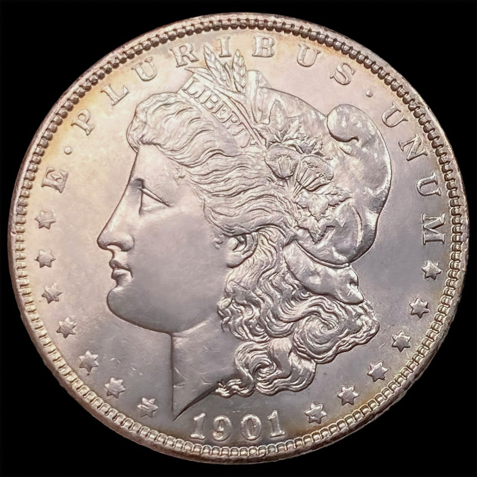 1901 Morgan Silver Dollar CHOICE BU (1 of 2)
