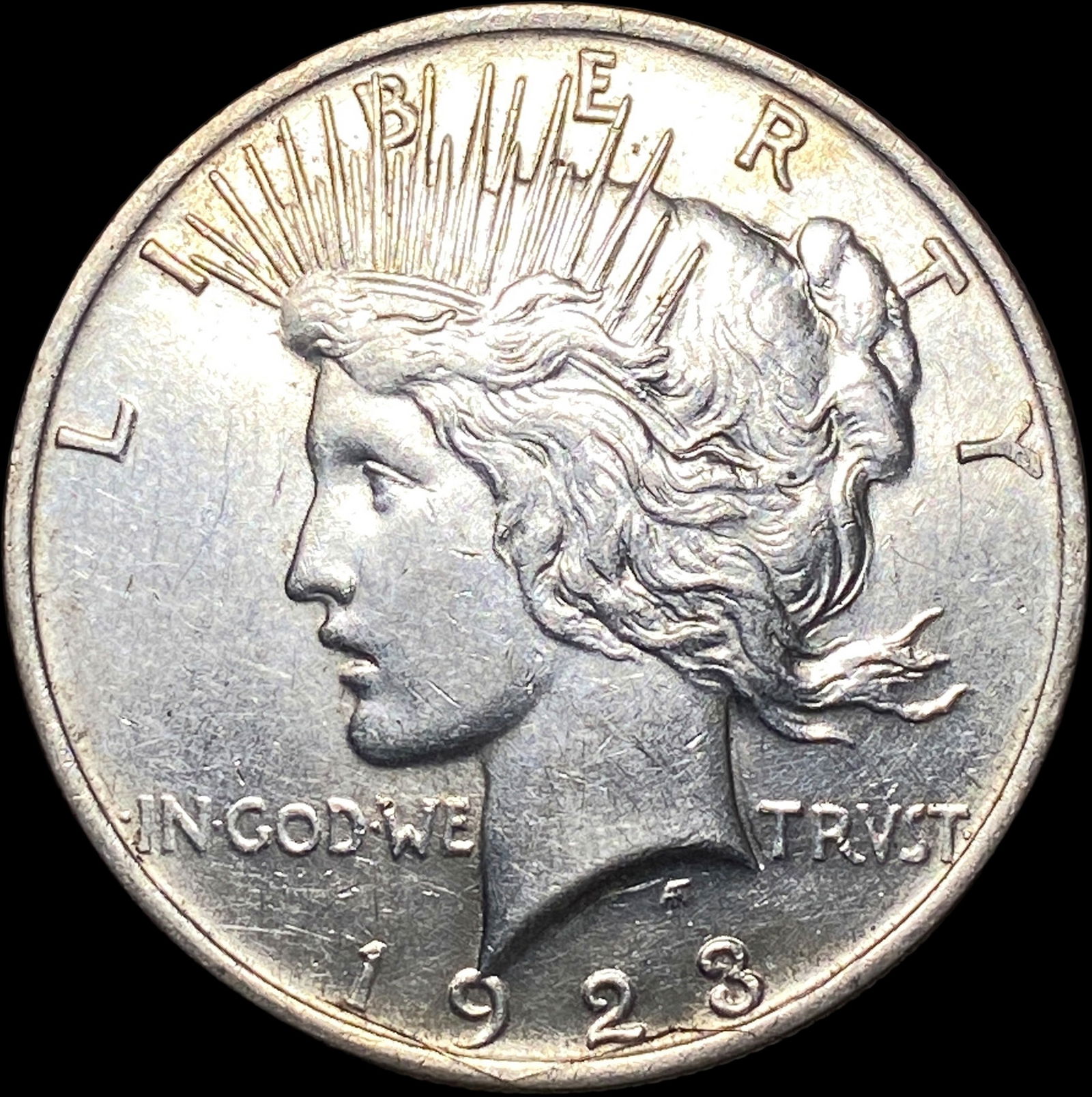 1923 Peace Silver Dollar  CLOSELY UNCIRCULATED (1 of 2)
