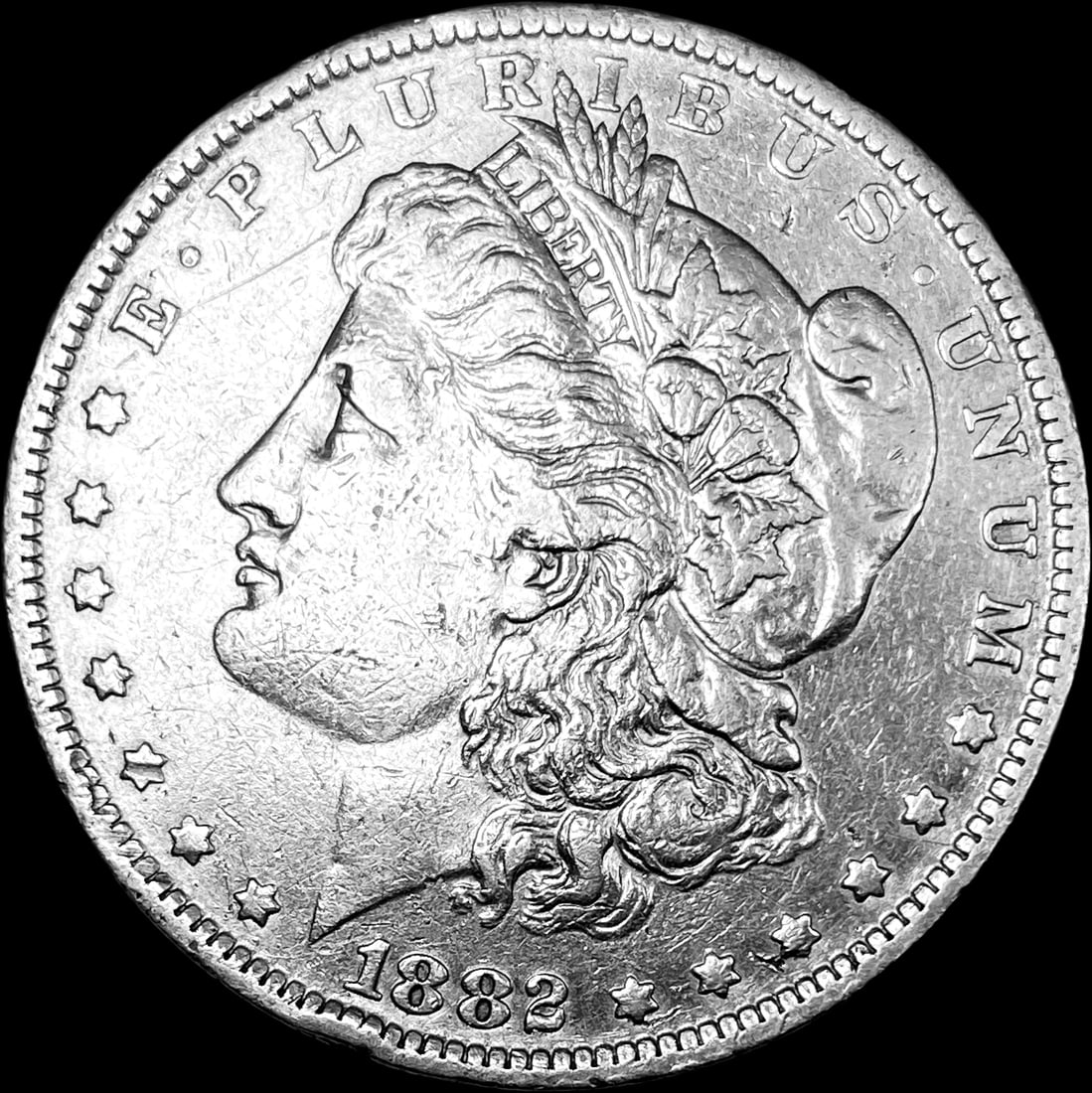 1882-S Vam-3 Silver Morgan Dollar LIGHTLY CIRCULATED (1 of 2)