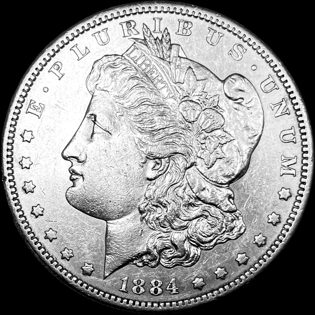 1884-S Silver Morgan Dollar CLOSELY UNCIRCULATED (1 of 2)