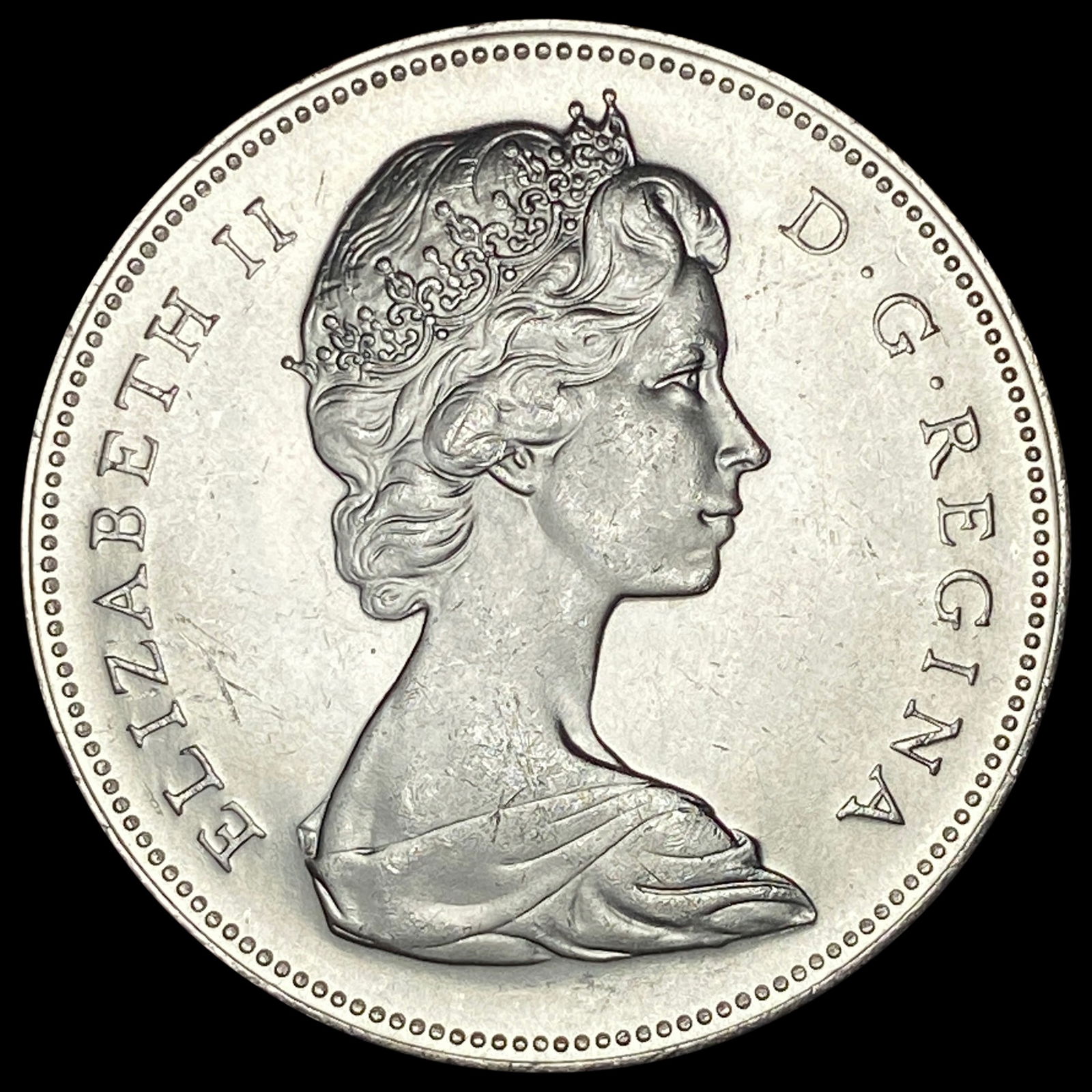 1966 Canada Silver Dollar UNCIRCULATED (1 of 2)
