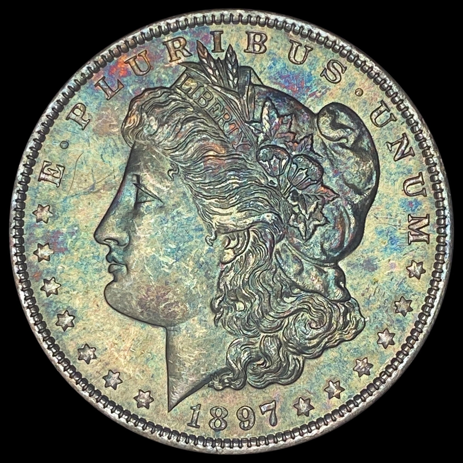 1897-O Silver Morgan Dollar SUPERB GEM BU (1 of 2)