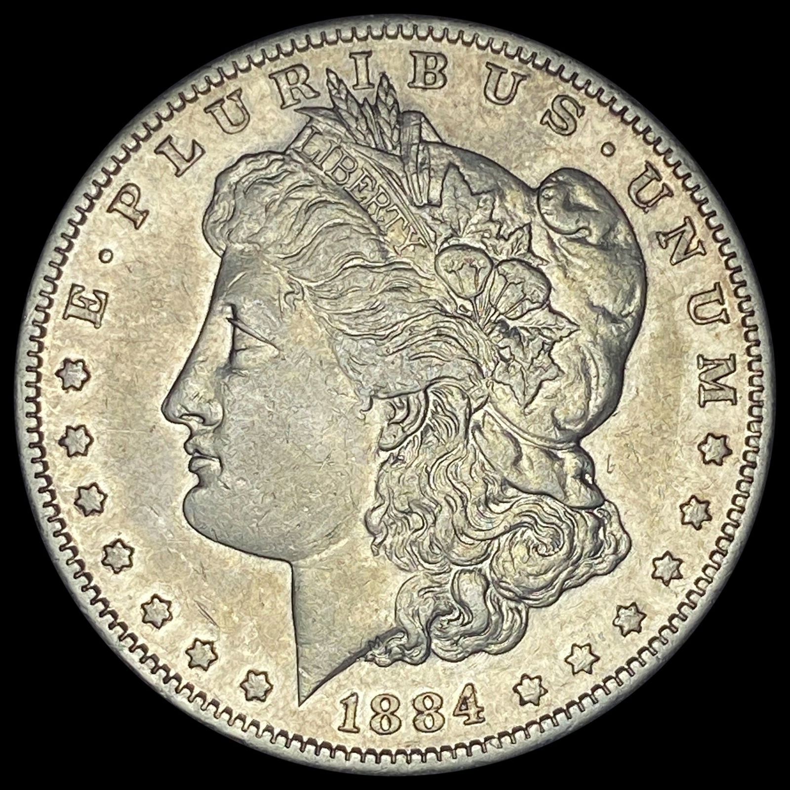 1884-S Silver Morgan Dollar CLOSELY UNCIRCULATED (1 of 2)