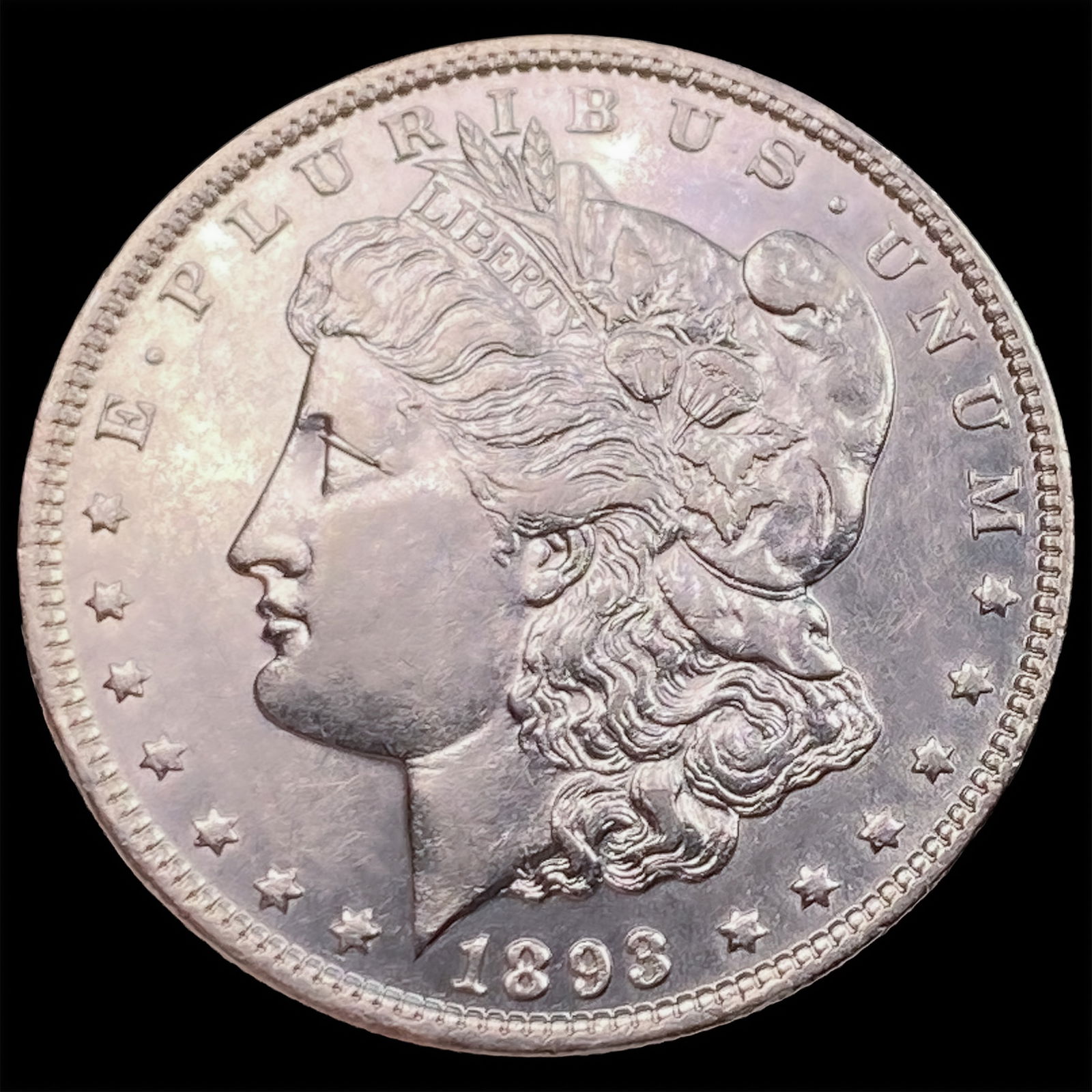 1893 Morgan Silver Dollar CHOICE AU (1 of 2)