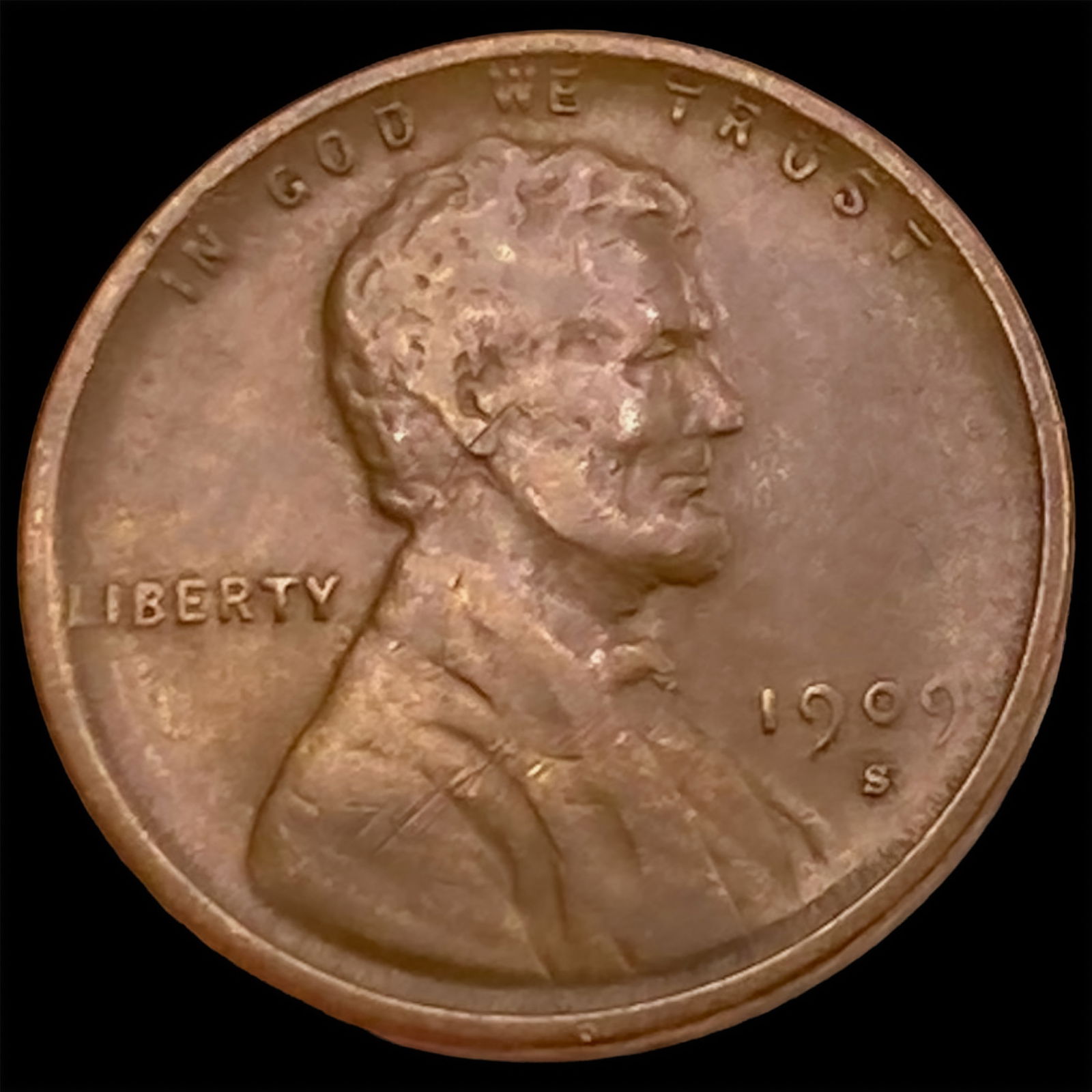 1909-S VDB Wheat Cent CHOICE AU (1 of 2)