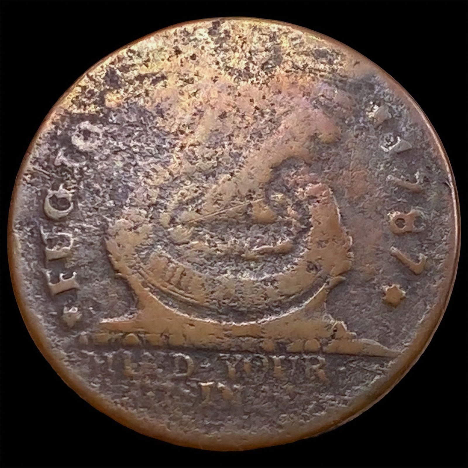 1787 Fugio Cent NEARLY UNCIRCULATED (1 of 2)