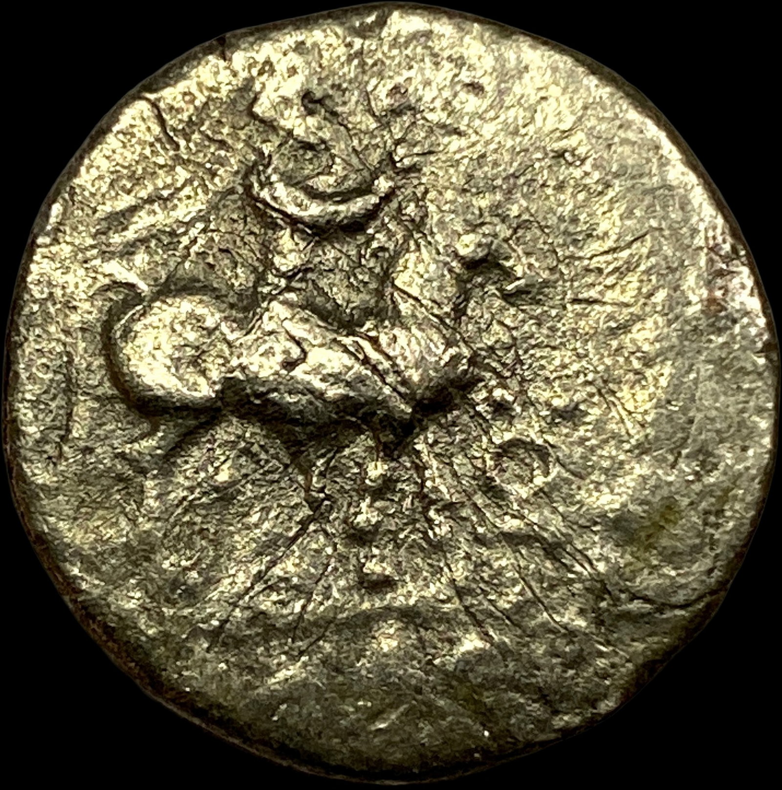 Indo-Scythian Aze 1/11-58 BC Silver Tetradrachm LIGHTLY CIRCULATED: Indo-Scythian Aze 1/11-58 BC Silver Tetradrachm LIGHTLY CIRCULATED