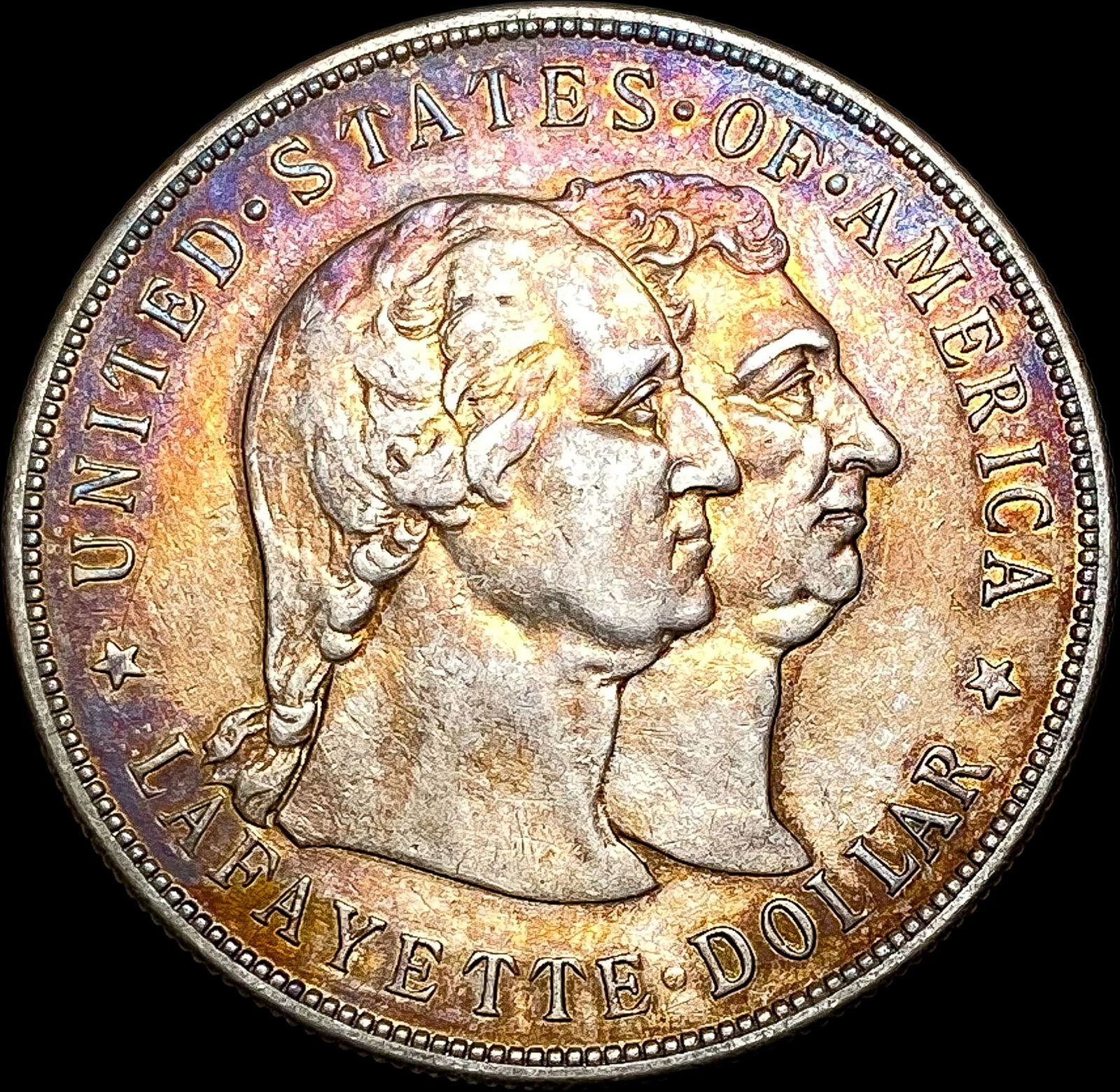 1900 Silver Lafayette Dollar NEARLY UNCIRCULATED (1 of 2)