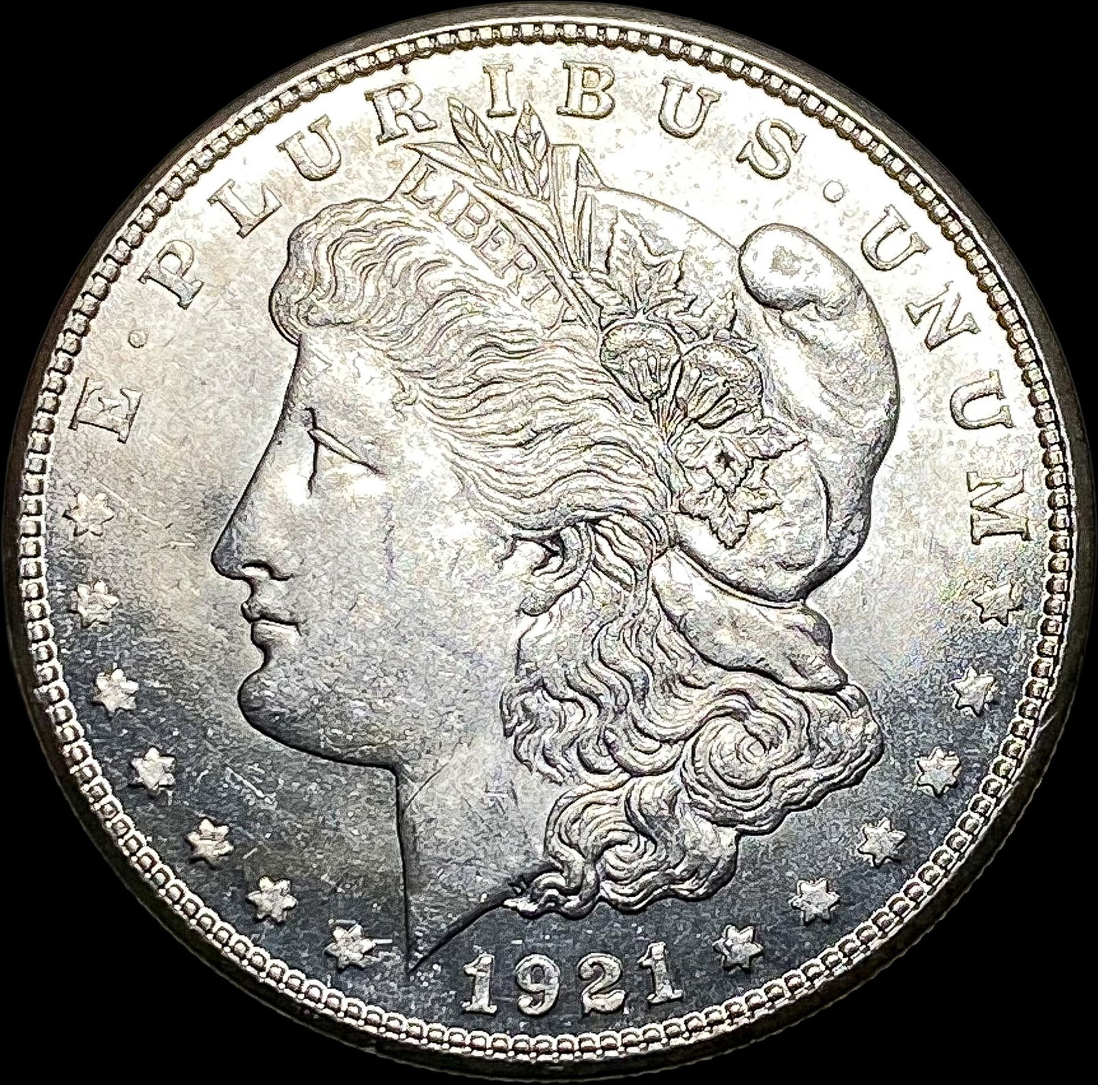 1921-S Silver Morgan Dollar UNC (1 of 2)