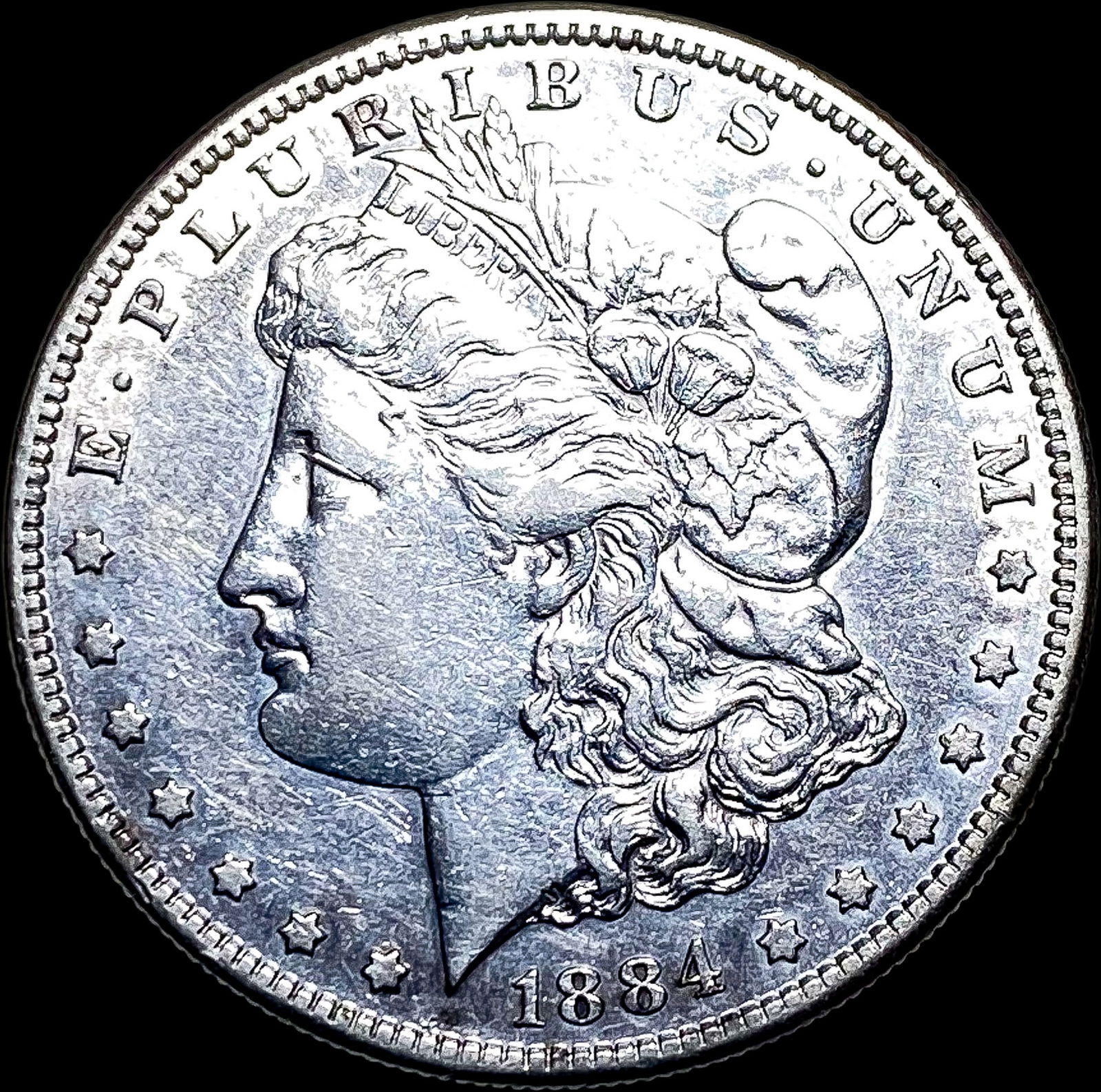 1884-S Silver Morgan Dollar CLOSELY UNCIRCULATED (1 of 2)