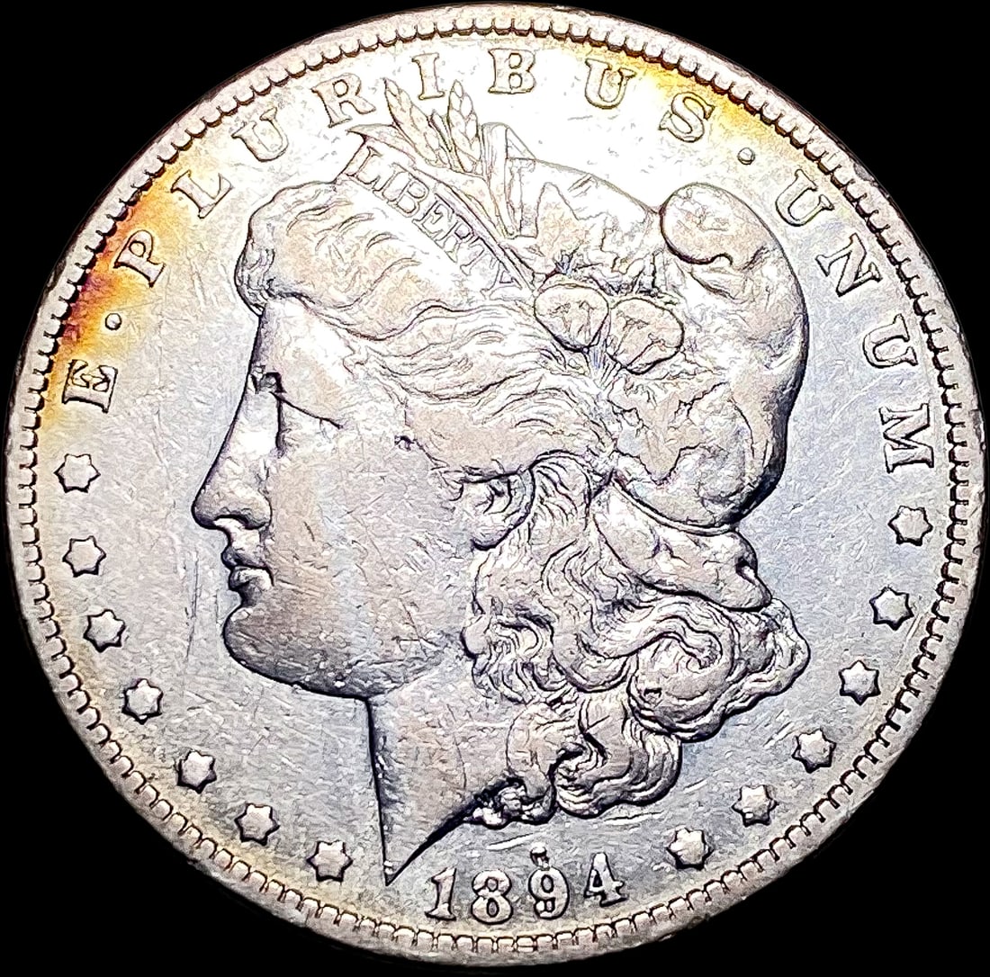 1894-O Silver Morgan Dollar NEARLY UNCIRCULATED (1 of 2)