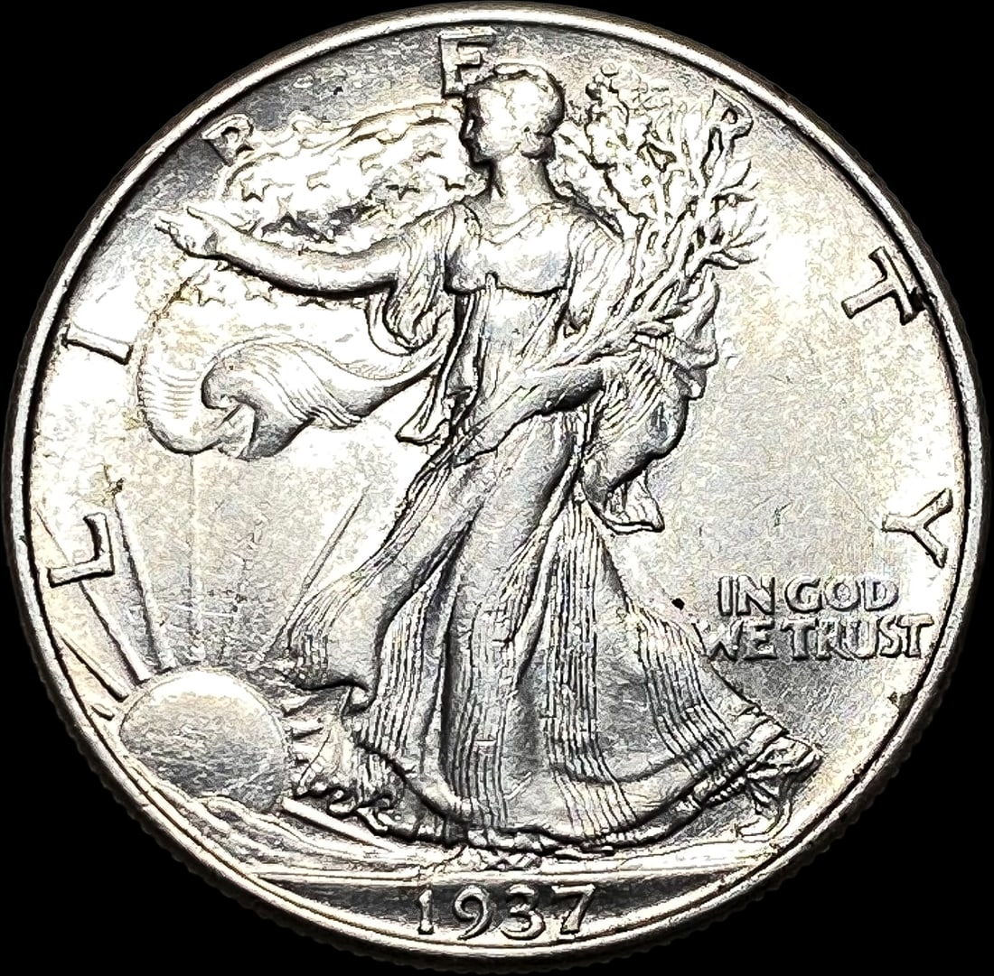 1937 Silver Half Dollar UNCIRCULATED (1 of 2)
