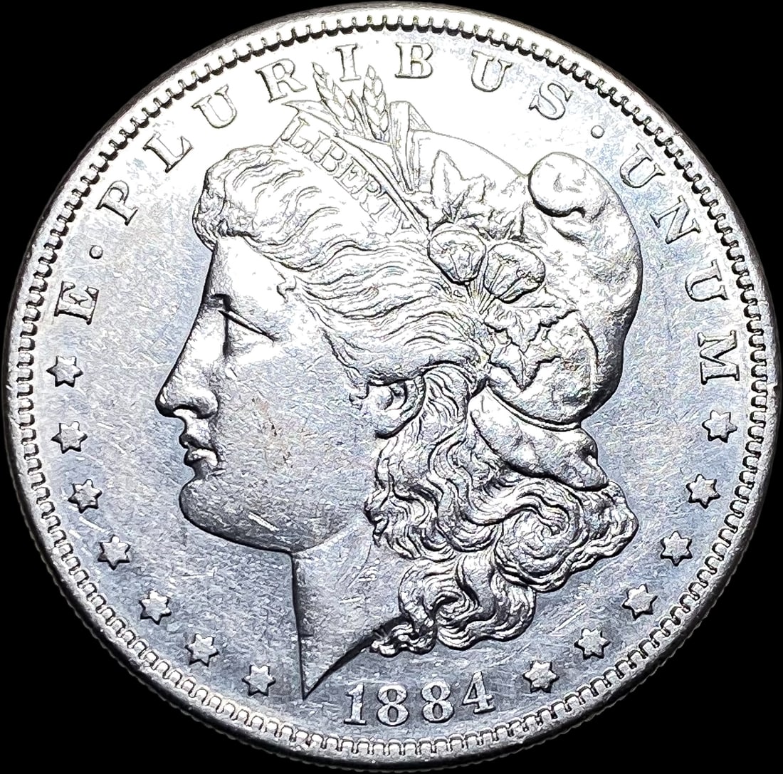 1884-S Silver Morgan Dollar CLOSELY UNCIRCULATED (1 of 2)