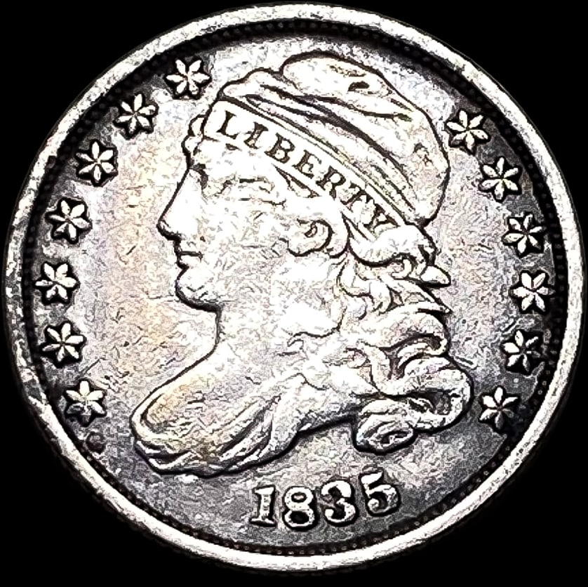 1835 Capped Bust Dime LIGHTLY CIRCULATED (1 of 2)