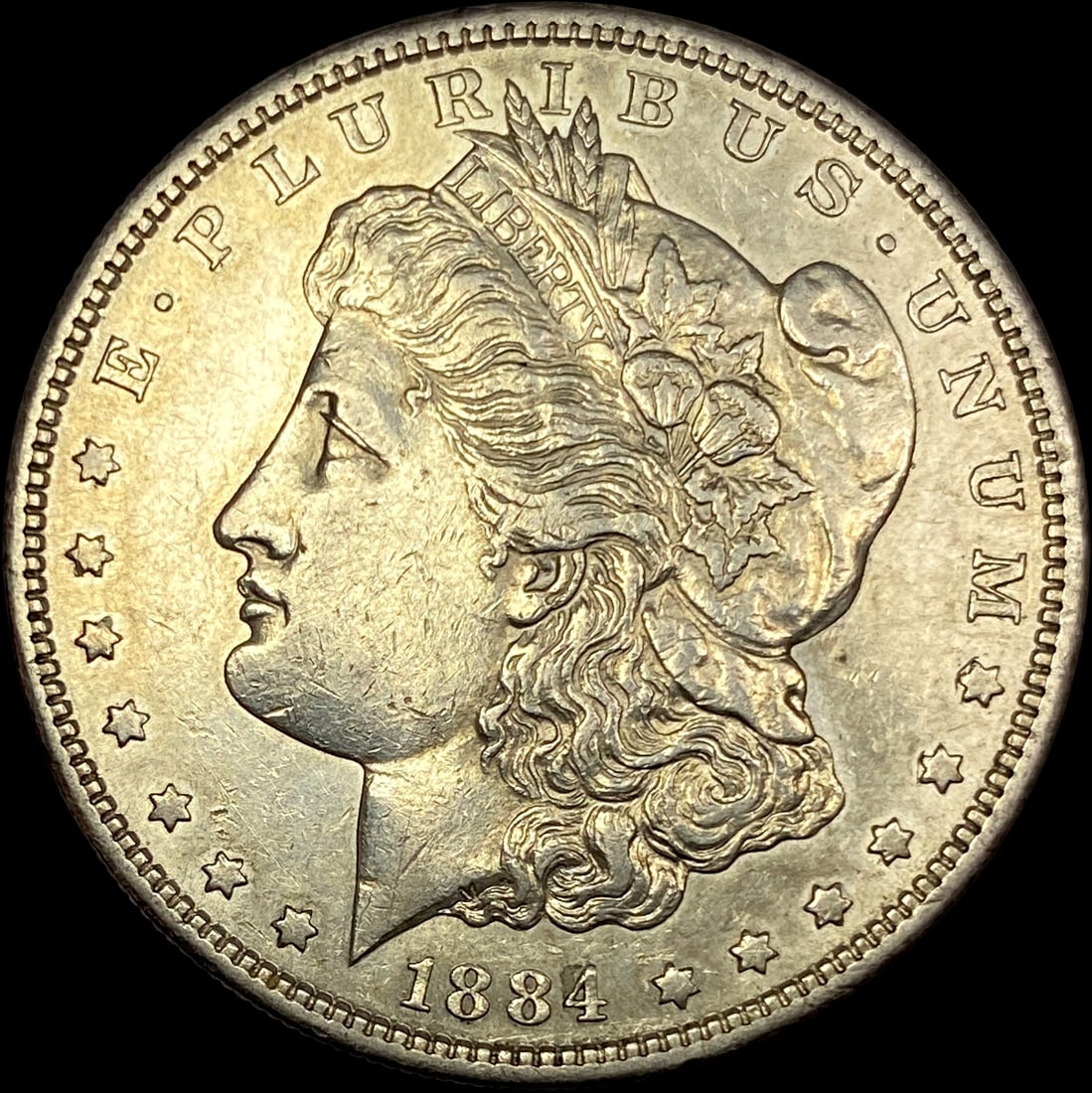 1884-S Silver Morgan Dollar CLOSELY UNCIRCULATED (1 of 2)
