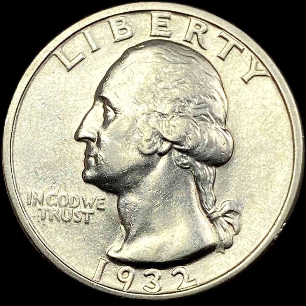 1932-S Silver Washington Quarter CLOSELY UNCIRCULATED (1 of 2)