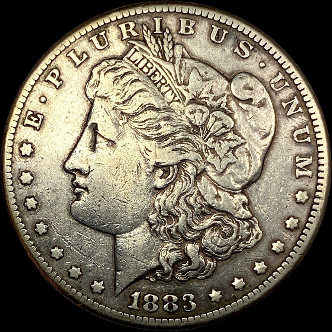 1883-S Silver Morgan Dollar NEARLY UNCIRCULATED (1 of 2)